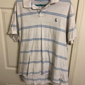 polo shirt, kinda woren